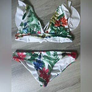 Designer RSB Floral Print Bikini Set